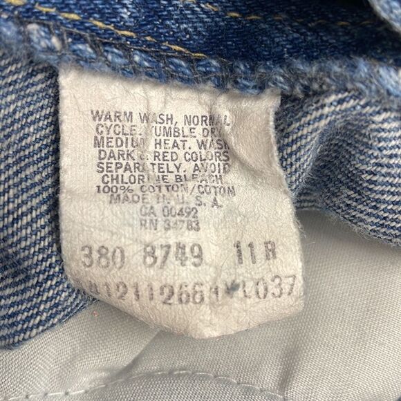 Vintage Lee Jean Skirt , Size 11R, Blue - Picture 7 of 7